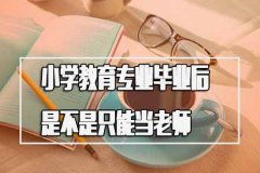 小学教育专业毕业后是不是只能当老师？想转行容易吗？
